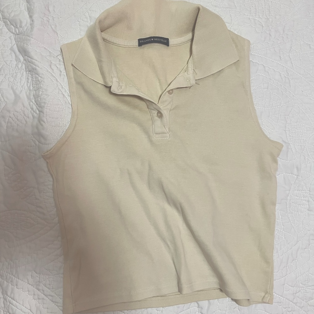 Brandy Melville collard tank